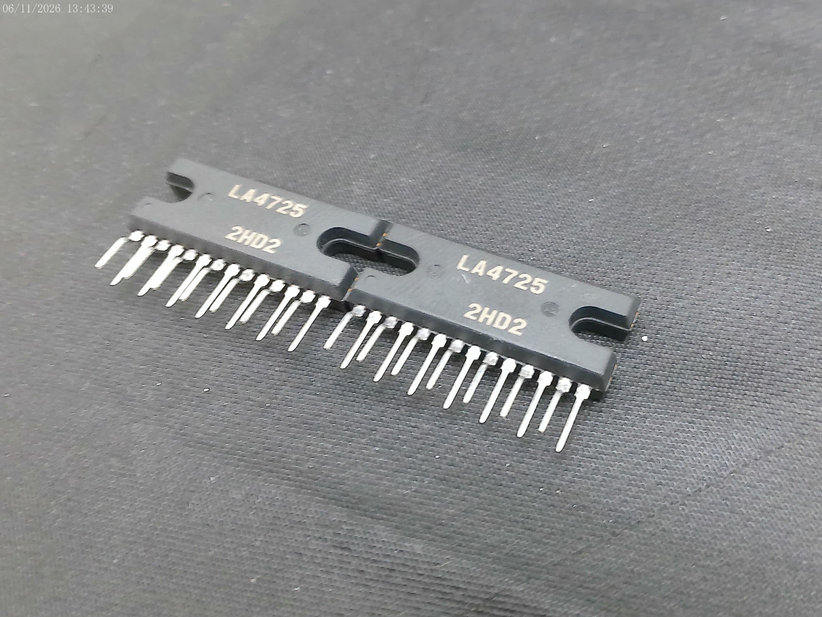 SANYO LA4725 AUDIO AMPLIFIER INTEGRATED CIRCUIT 4CH 14SIPHZ - LOT OF 2 PIECES