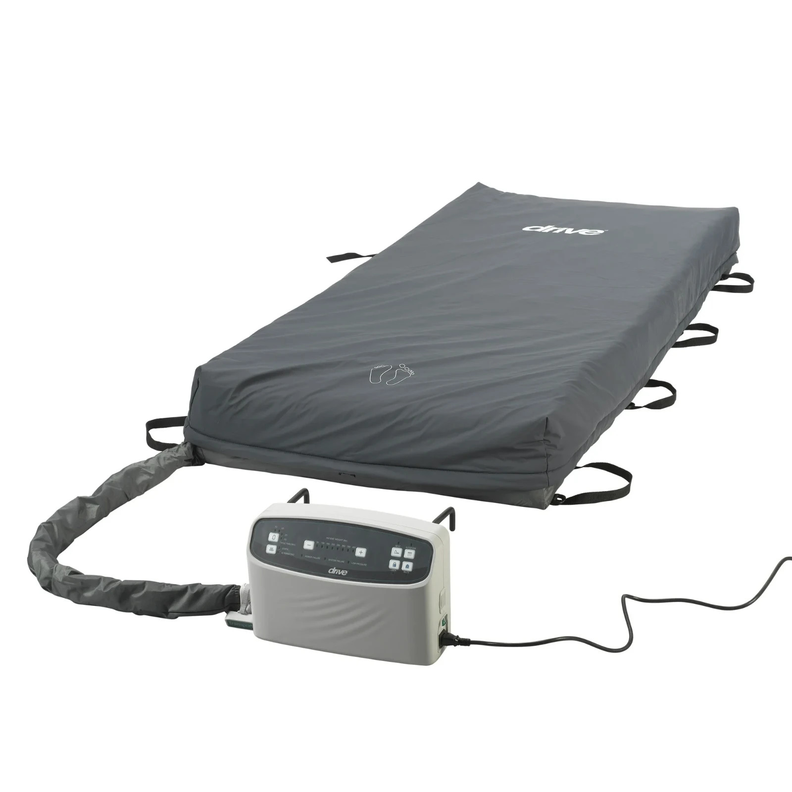 DRIVE MEDICAL AIR MATTRESS 8" - Drive Medical Med Aire Plus Low Air Loss Mattres