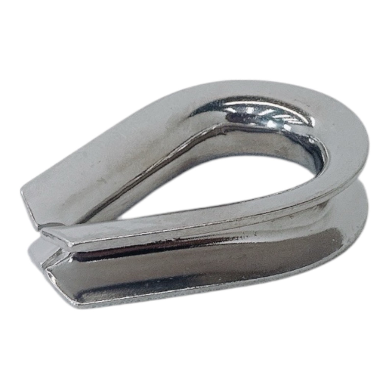 Marine HEAVY DUTY T316 Stainless Steel 9/16" Thimble Wire Rope Chain Anchor