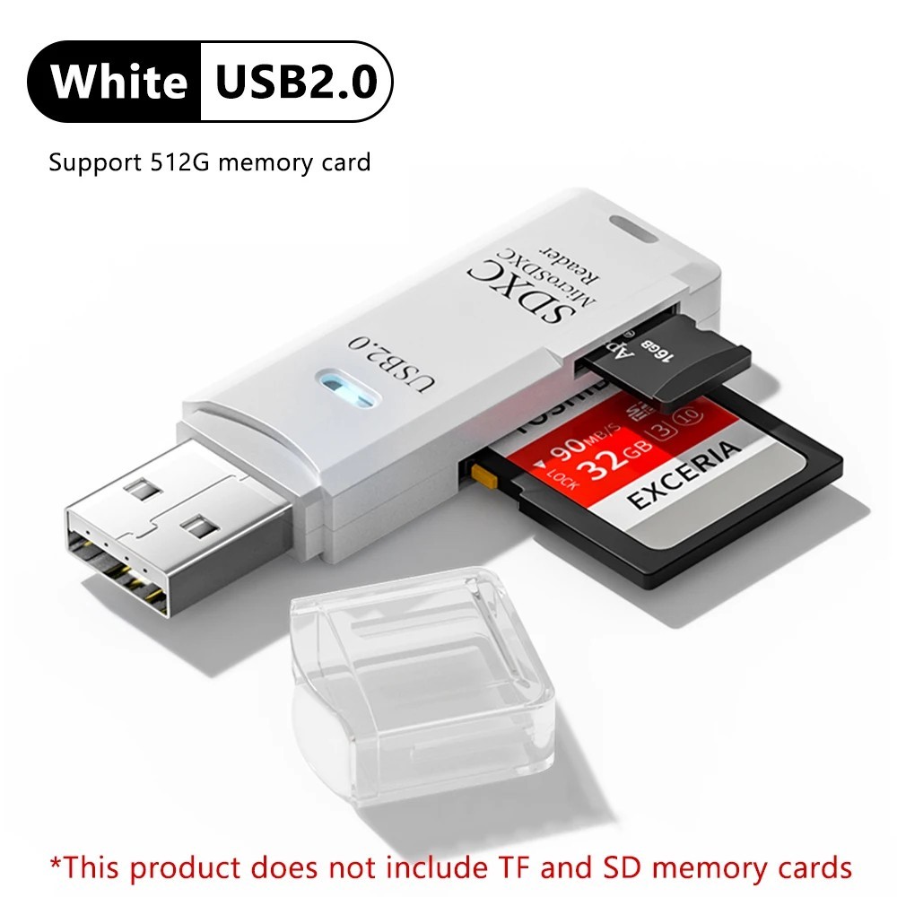 USB 3.0 Micro SD SDHC TF Card Reader Memory Adapter for PC Laptop Camera