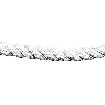 Lawrence Metal Rope-Twst-32-06/0-X-Xxxx-Xx Classic Barrier Rope, Twisted, 6 Ft L