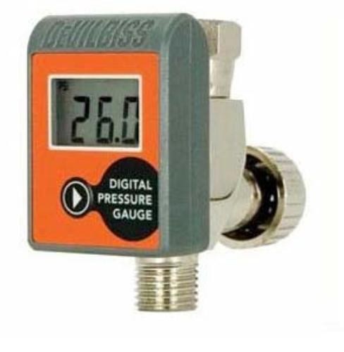 Itw Devilbiss HAV555 Digital Air Adjusting Valve With Digital Gauge (803291)