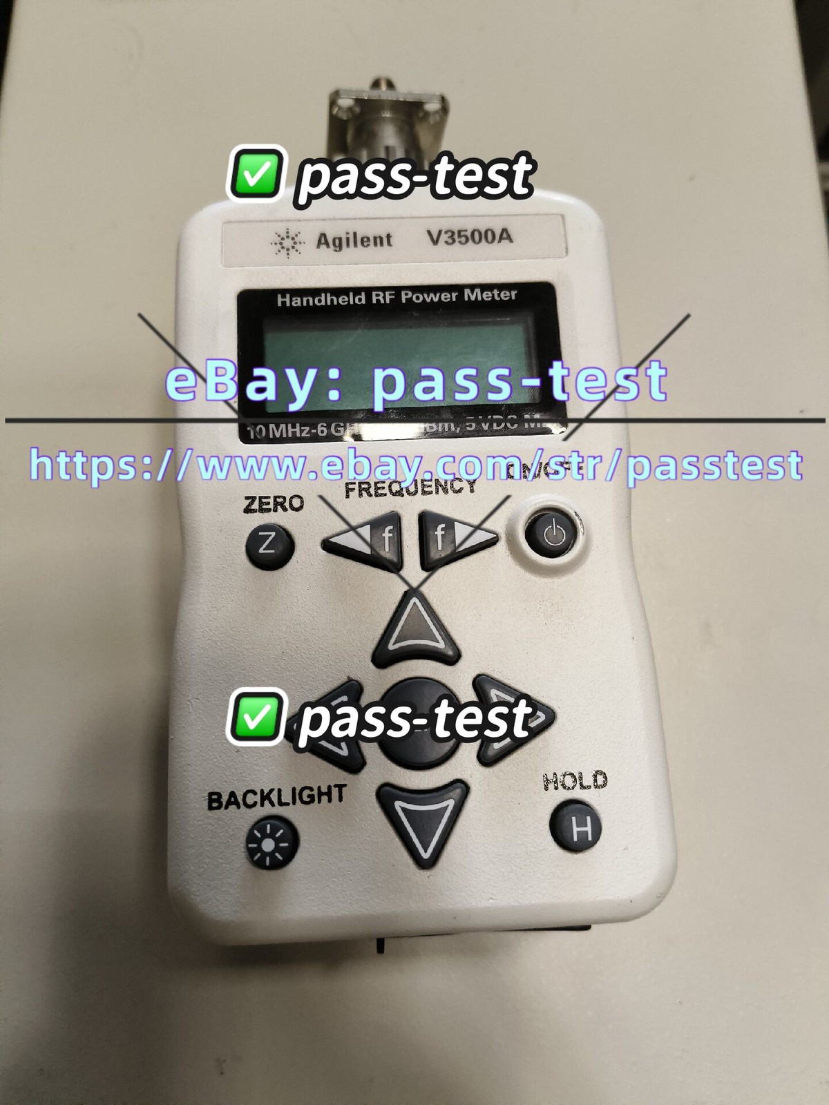 1PCS KEYSIGHT Agilent V3500A 10MHZ-6GHZHANDHELD RF POWER METER