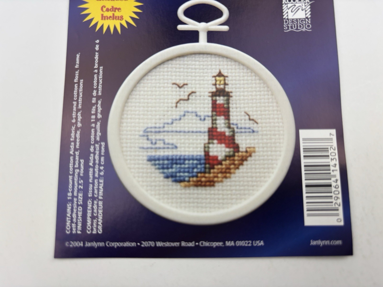 Janlynn Designs For The Needle Lighthouse Counted Cross Stitch Pattern 9R