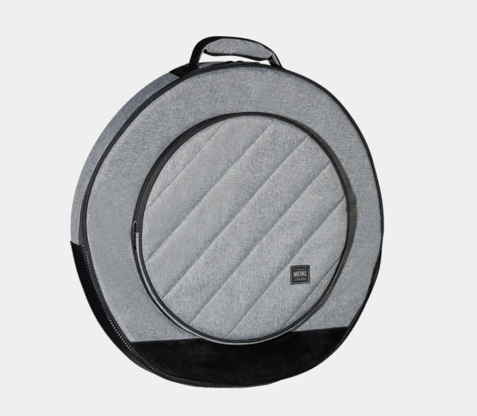 Meinl MCCB22GY 22 Inch Cymbal Gig Bag with 15 Inch HiHat Compartment Heather