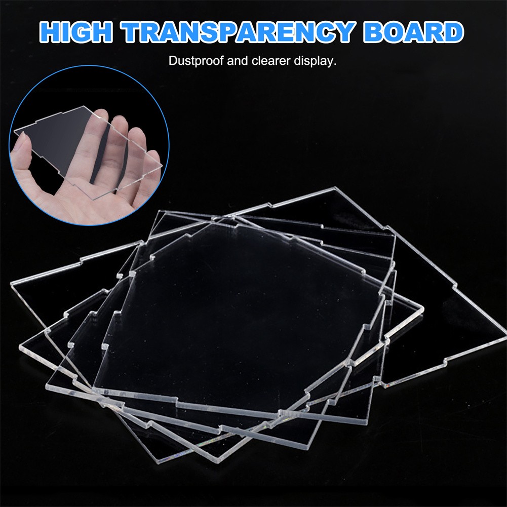 Acrylic Display Case For 1: 18 Model Car with Black Base Clear Storage Stand Box