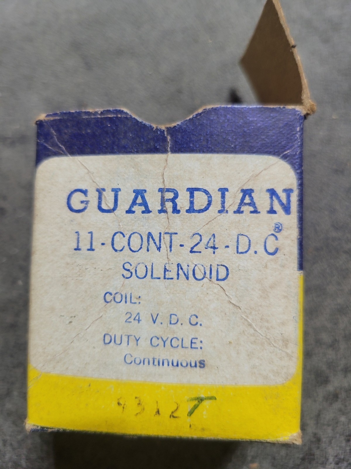 GURDIAN  SOLENOID 11- CONT- 24 DC