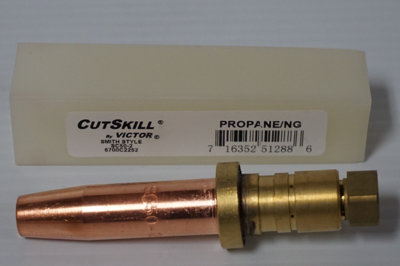 (5) CutSkill by Victor Propane & Natural Gas Cutting Tip for Smith Torch SC50-2