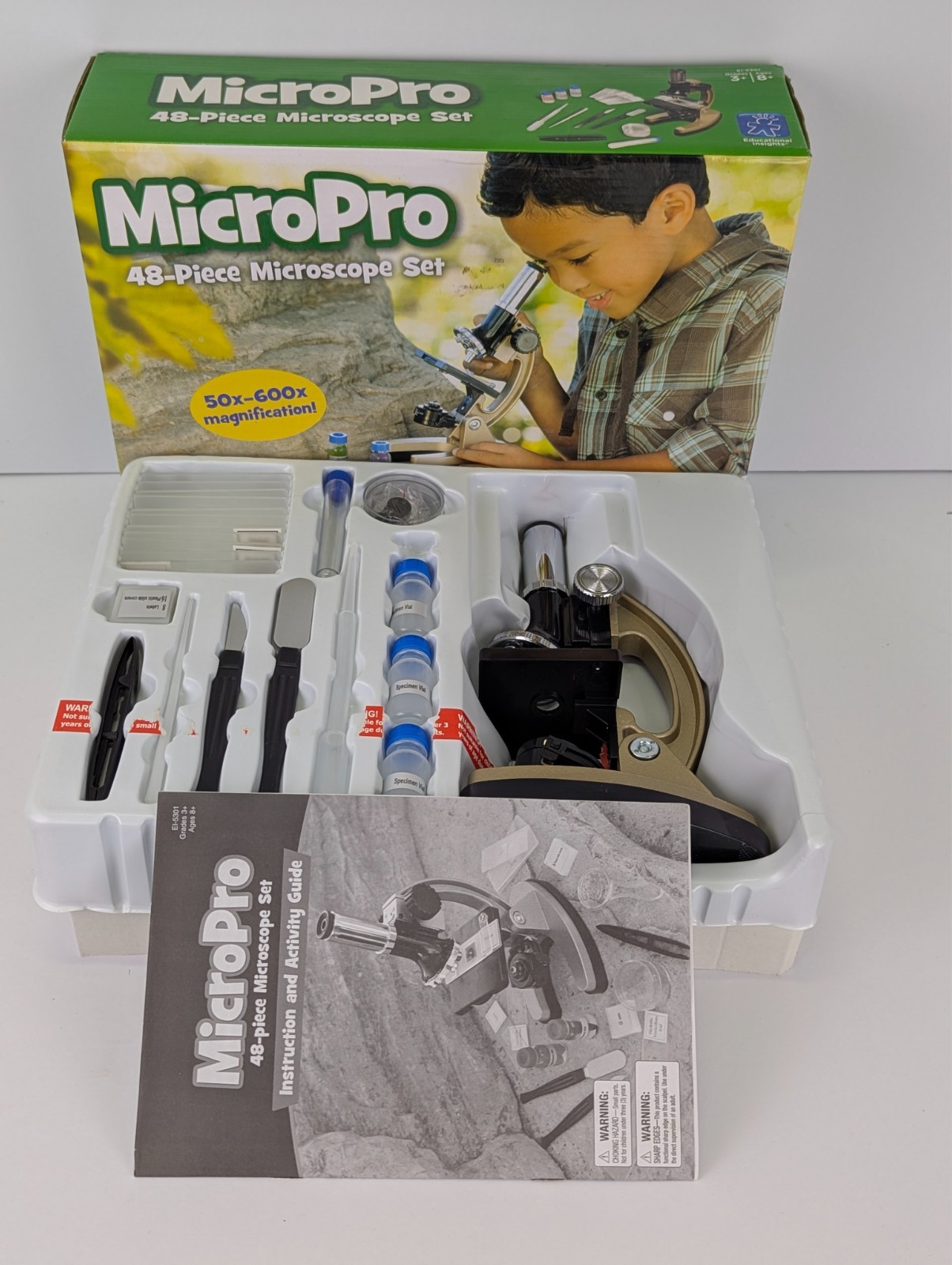 MicroPro 48 piece set Microscope by Educational Insights