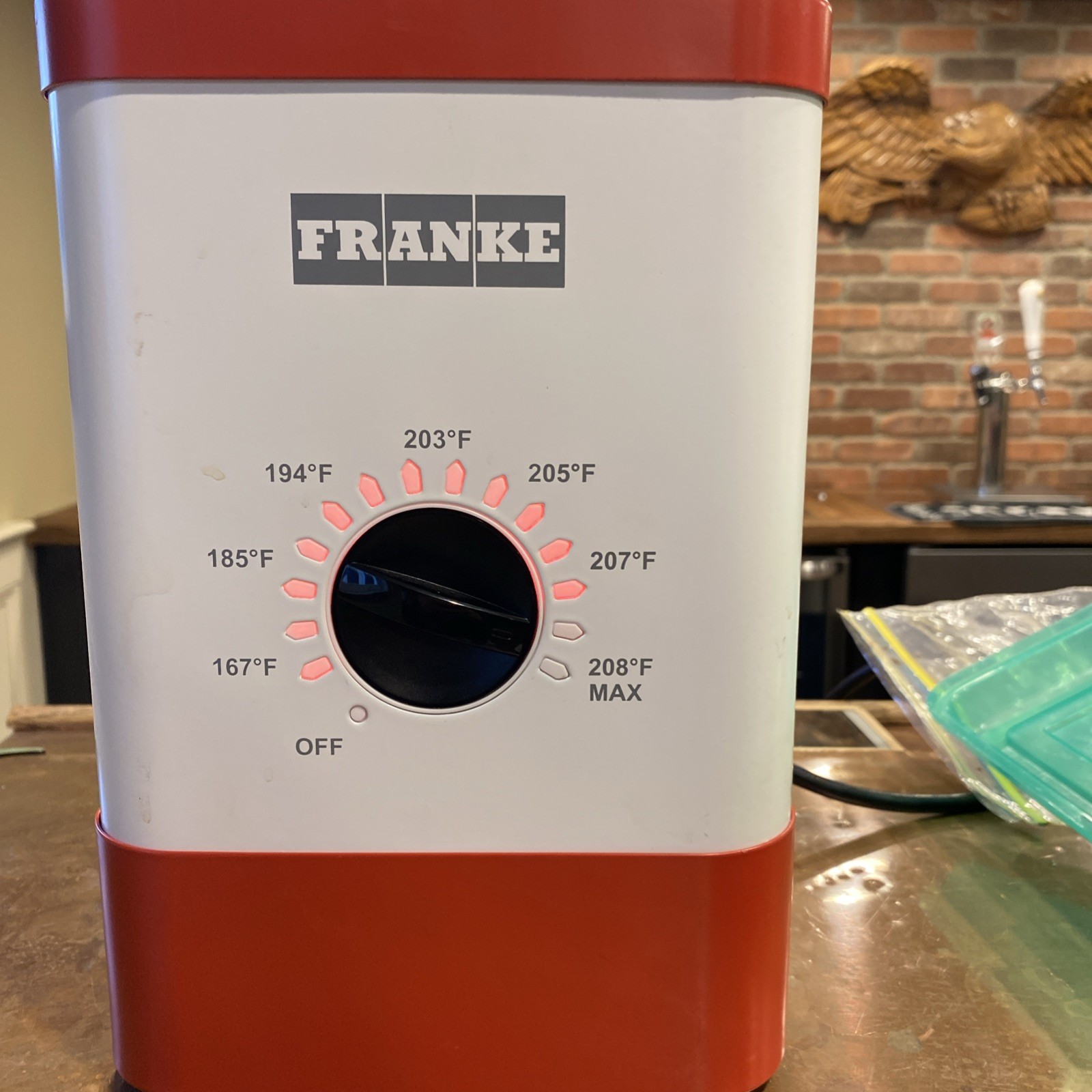 FRANKE The Little Butler Instant Hot Water Tank Power tested, heats up