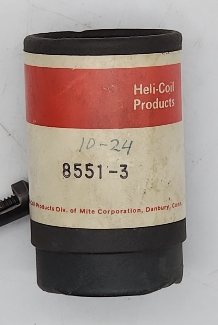 Helicoil 10-24 Thread UNC Prewinder Thread Insert Power Installation Tool 8551-3