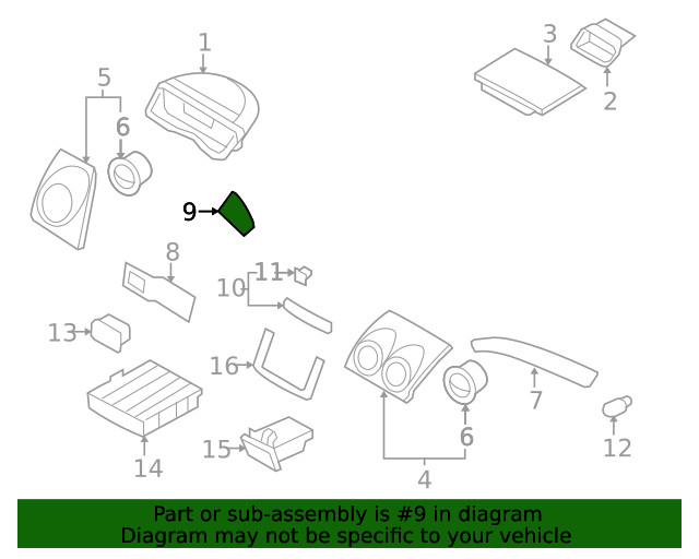 Genuine GM Trim Molding 96812886