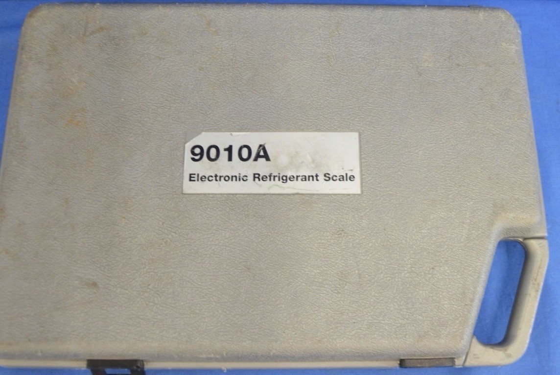 TIF 9010A Slimline Electronic Refrigerant Charging Scale w/case