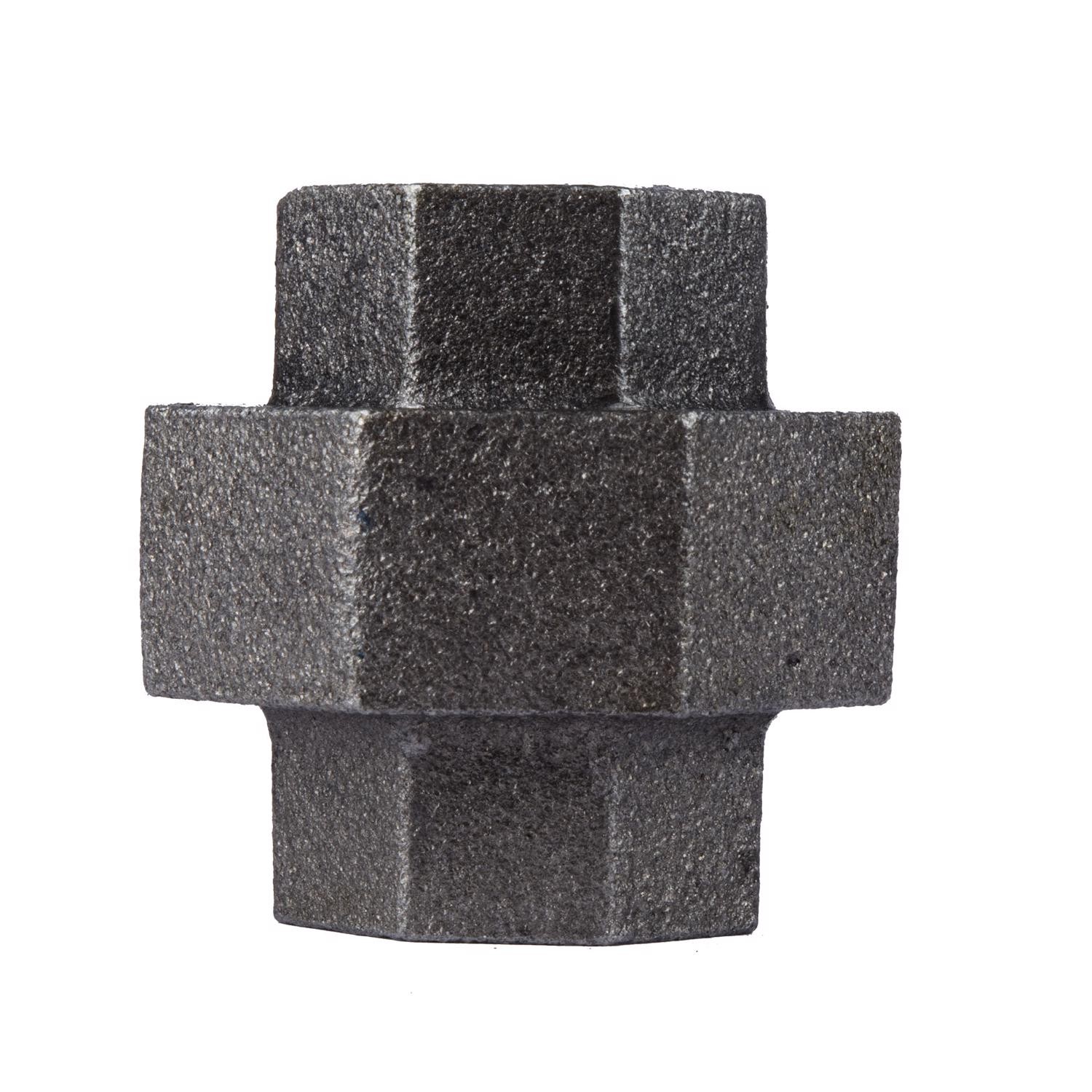 BK Products 521-705BG Black Malleable Iron Union 1 x 1 Dia. FPT in. (Pack of 5)