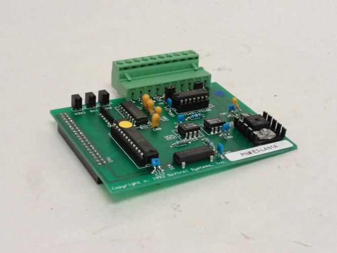 209655 New-No Box; Softrol Systems E3-LAN1A Comm Card; Lan-1; RS-485