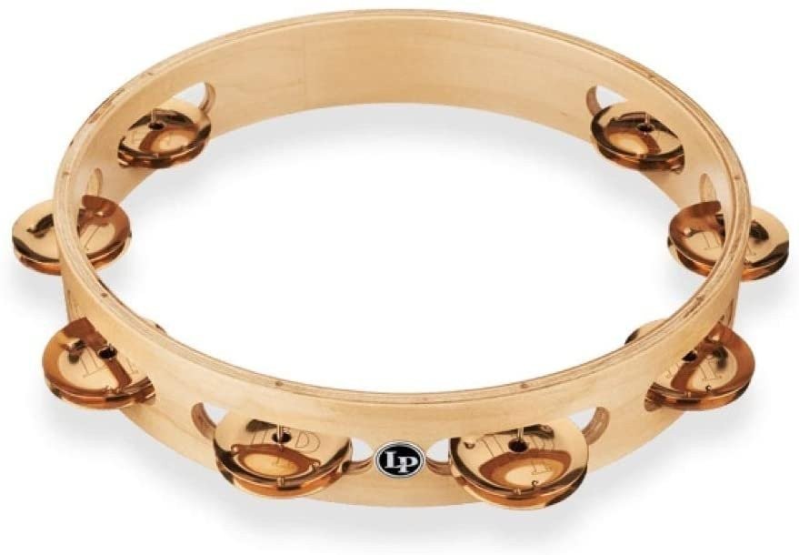 PRO 10 SINGLE ROW TAMBOURINE-BRONZE