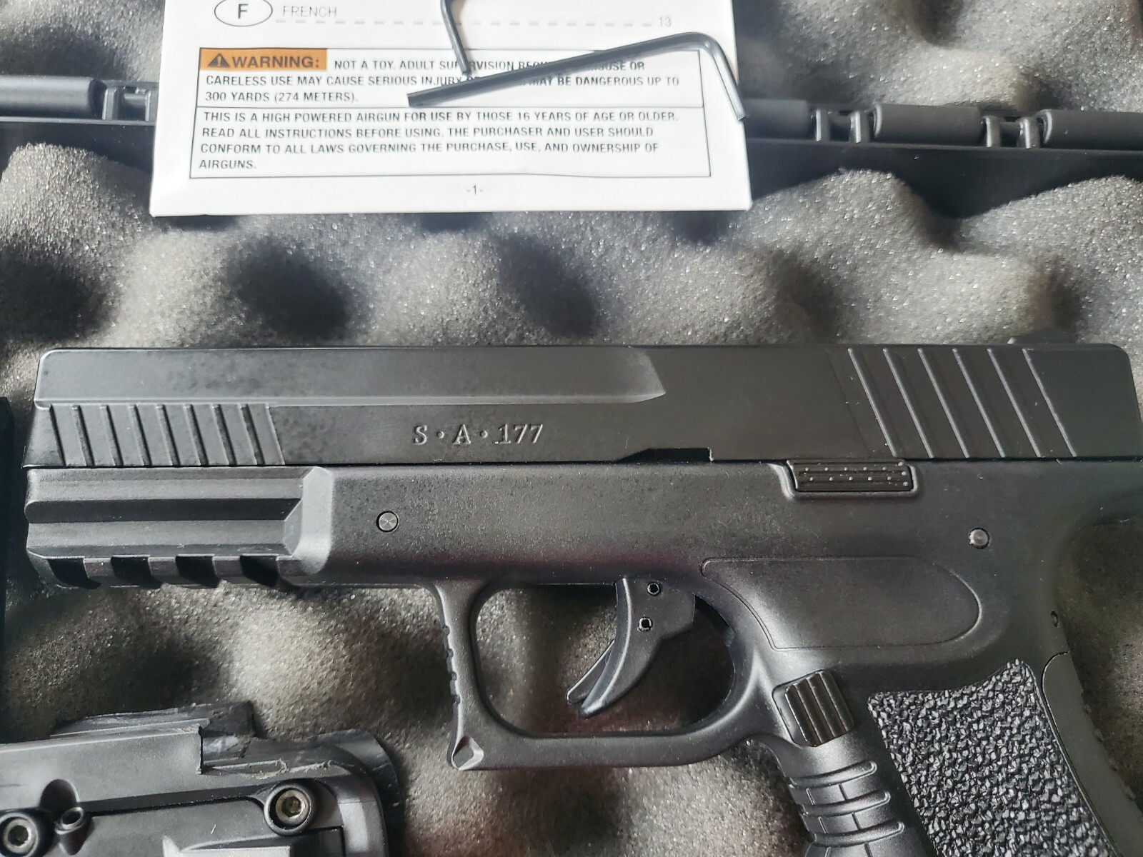 Umarex SA177 BB Gun Repeater Blow Back Co2 (Rare Pistol) collectors