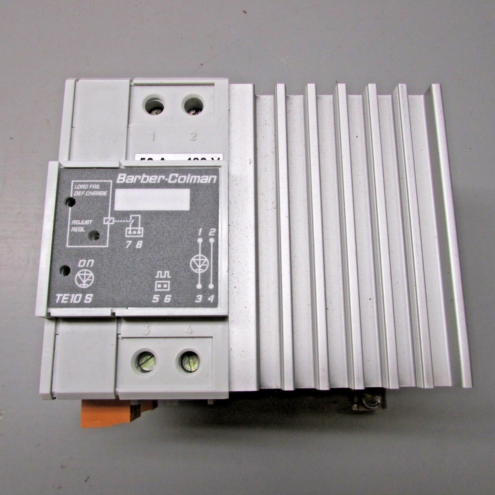 Barber Coleman TE10S Solid State Contactor with PLF 50A 480V