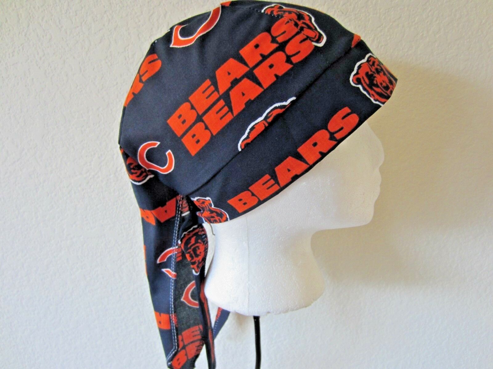 Chicago Bears Welding Welders Hat Surgeon Caps Doo Rag Skullcap Bandana