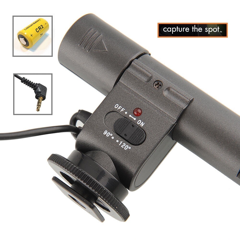 Mini Professional Condenser Microphone For Nikon D7500 D500