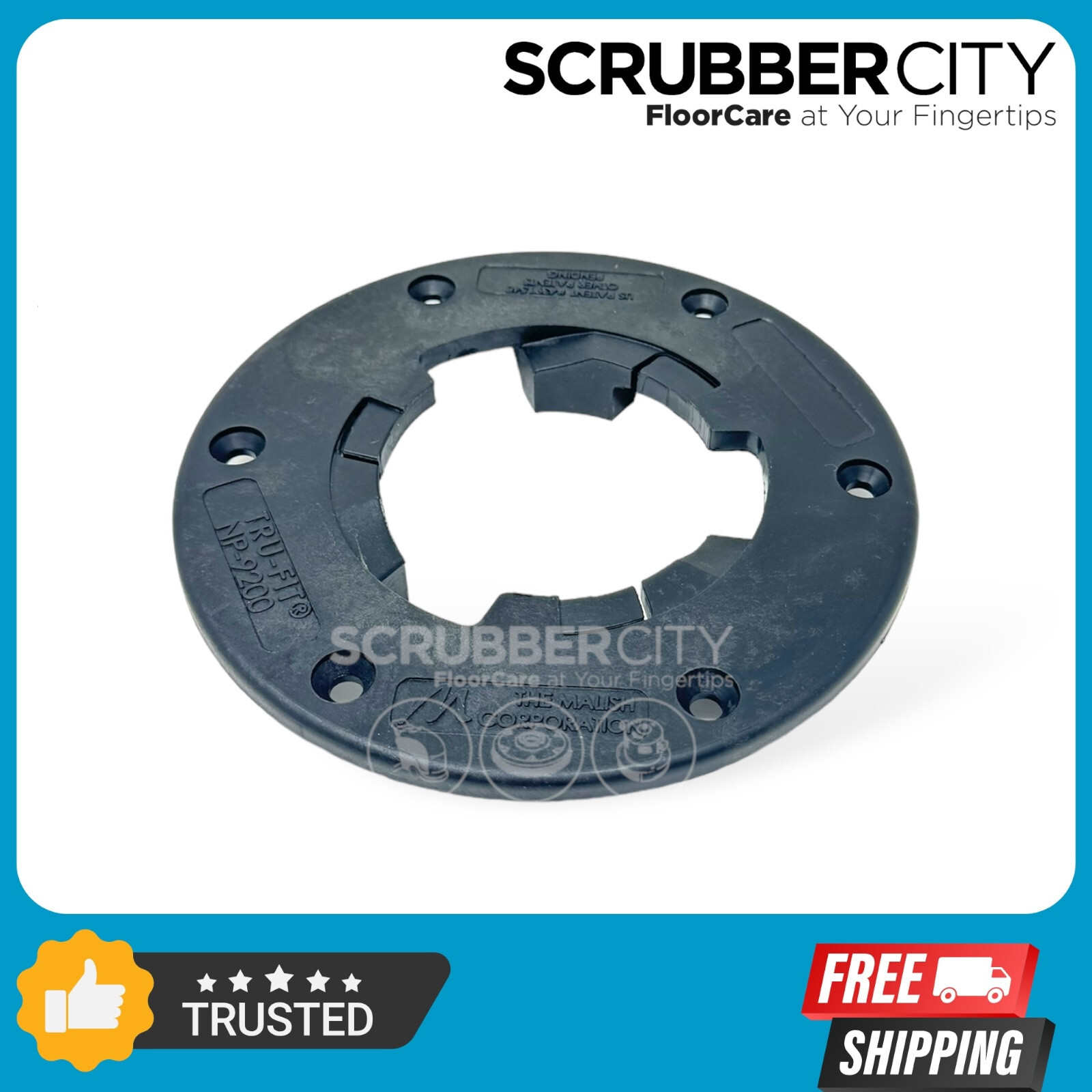 603539 PLATE CLUTCH PLSTC OEM TENNANT FM SPEEDSHINE TS-1700HD TS-2000HD F SERIES