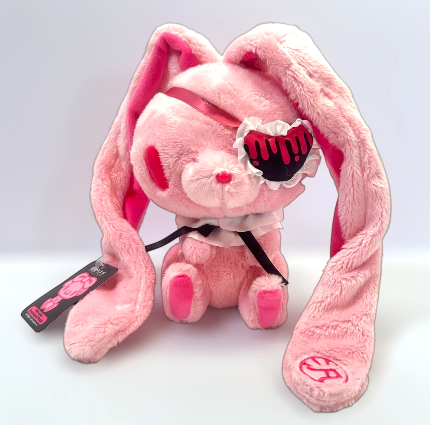 New Gloomy Bear Bunny Pink Eye Patch 6 in Chax All Purpose Rabbit Japan Import