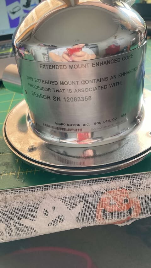 Micro Motion Mass flow Sensor Brand new