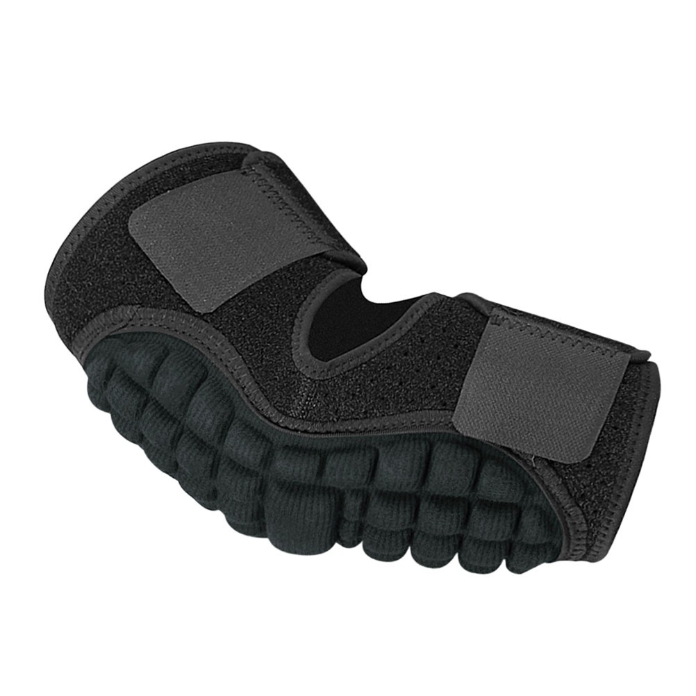 Breathable Black Elbow Support Sleeve with Sweat Absorption for Active Use
