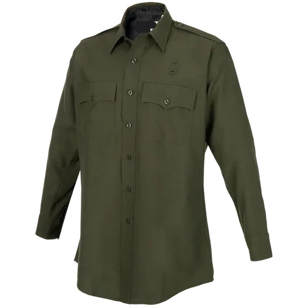 United Uniform MENS CALIFORNIA APPROVED GREEN LONG SLEEVE 2XLARGE 18X34
