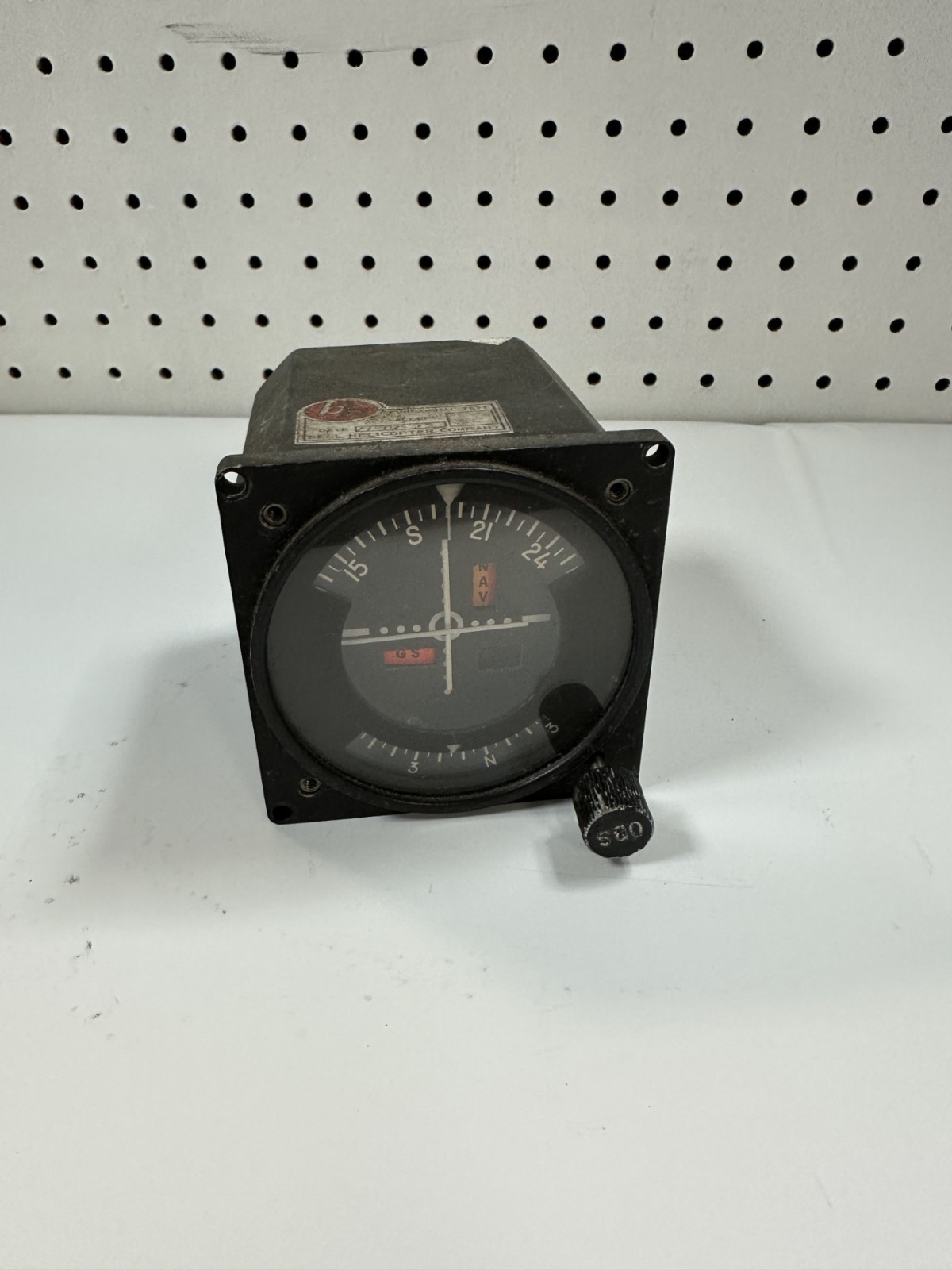 Aeronetics Indicator Course Selector 520-5160-006, removed from Sikorsky S-76