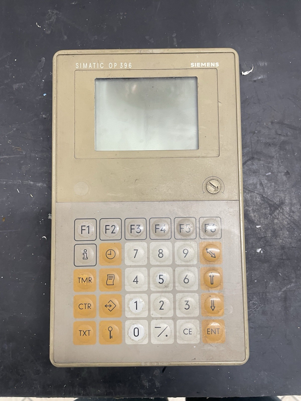 Siemens 6ES5396-0UA11 Simatic OP 396 Panel