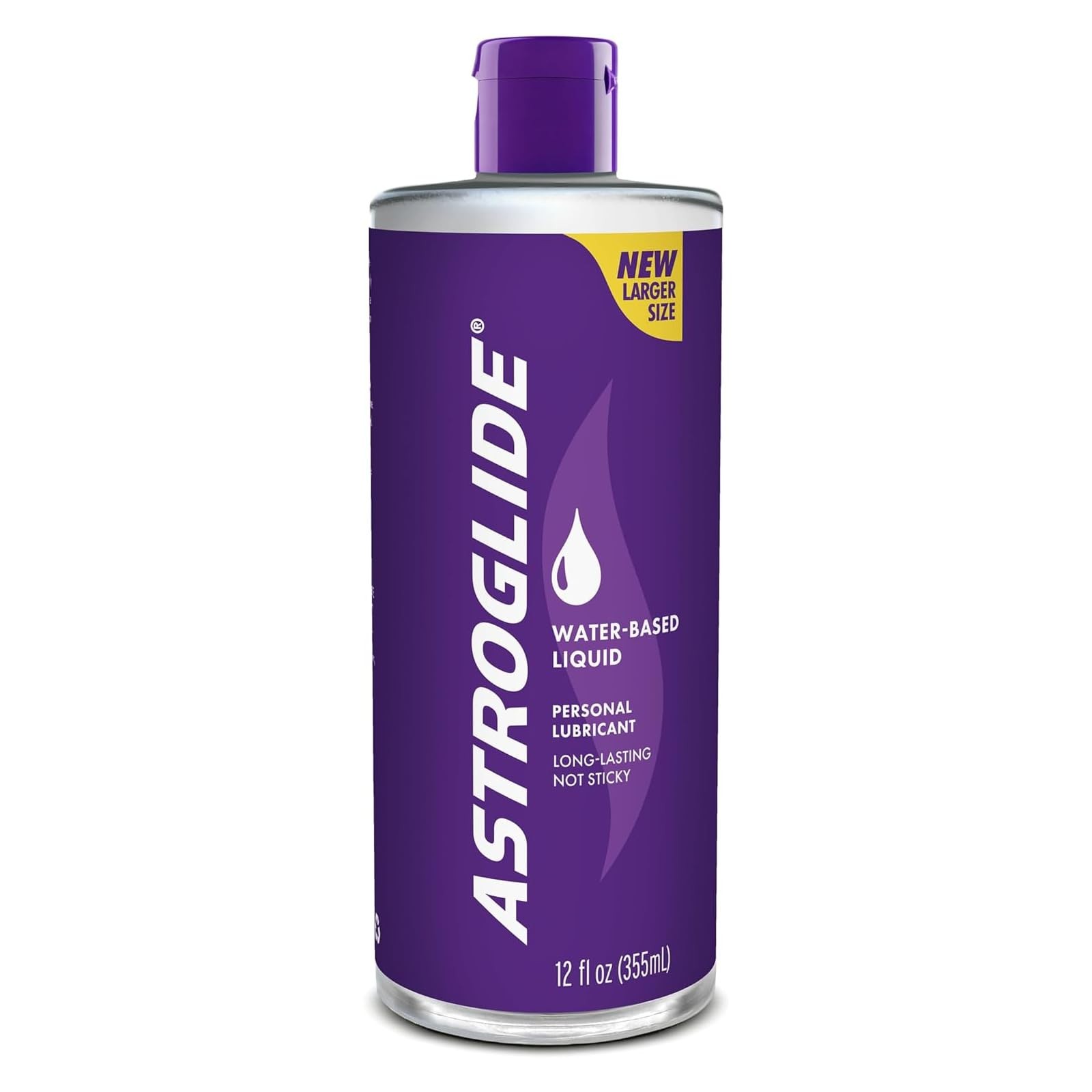 Astroglide Water Based Lube (12 Fl Oz), Liquid 12 Oz (Pack of 1), Clear