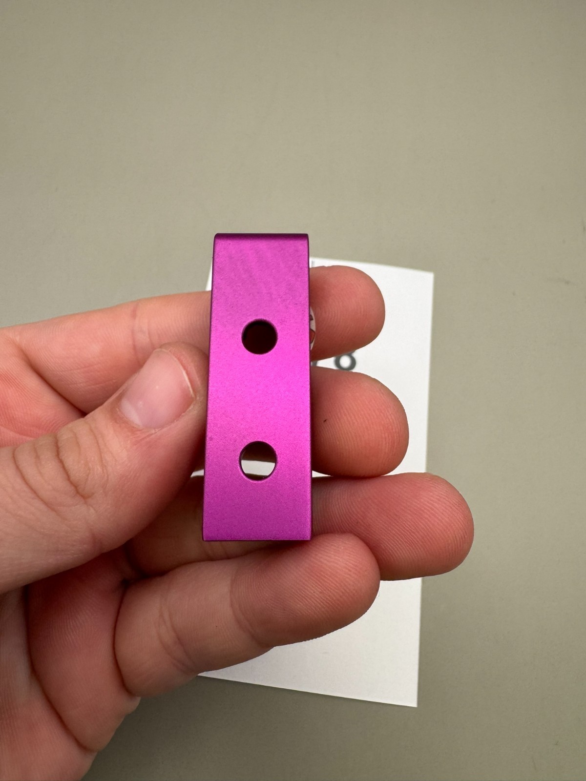 Custom Products ASA Rail Mount-Purple