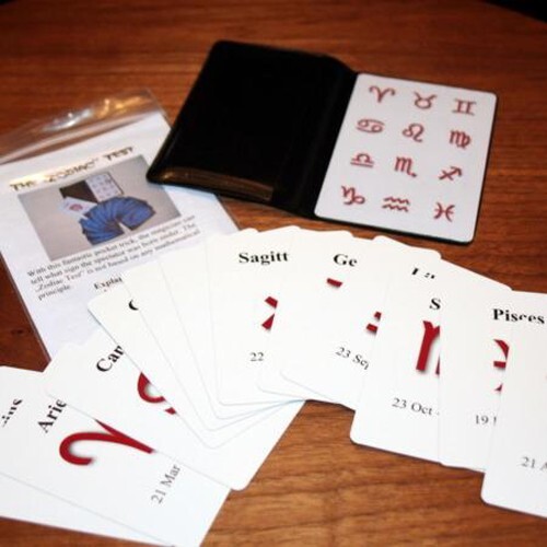 Zodiac Test by Astor Magic Mentalism Trick