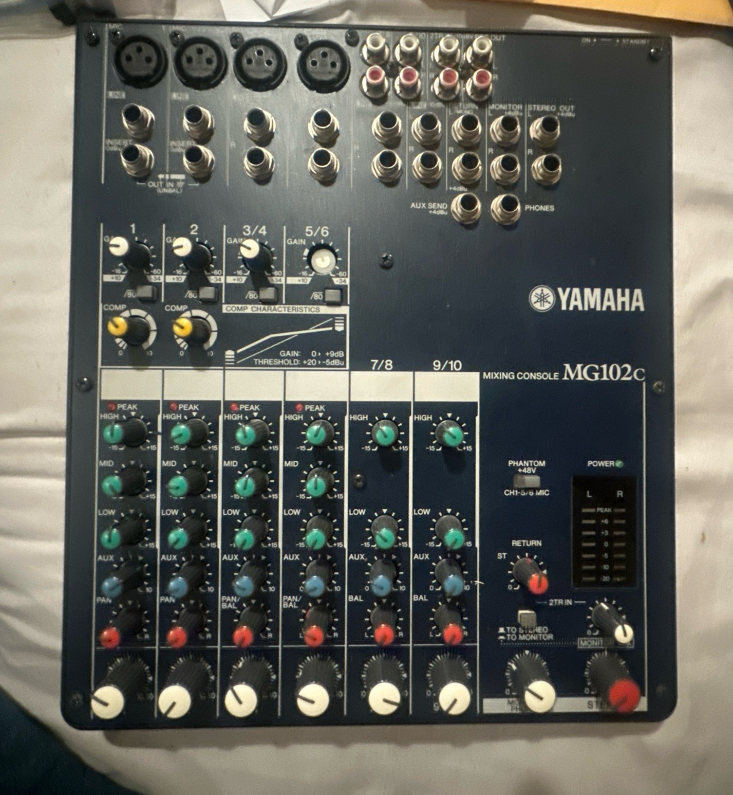 YAMAHA MG102C MIXER•Used•FREE SHIPPING• No Power Supply•Untested/as is DISCOUNT