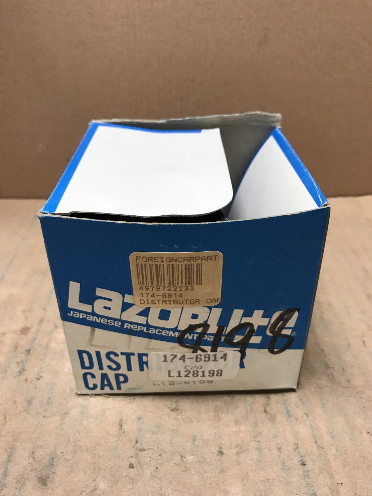 New Old Stock Lazorlite Distributor Cap (L128198) #174-6914