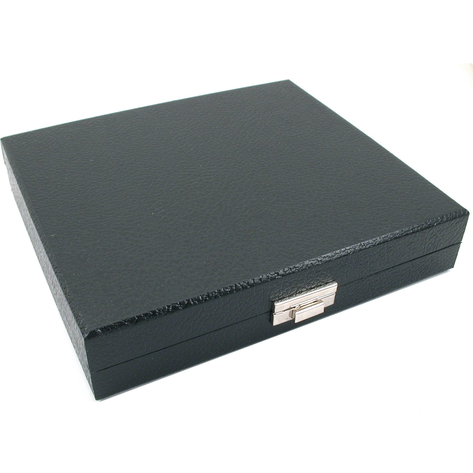 2 Black Travel Ring Case Jewelry Display Locking Trays
