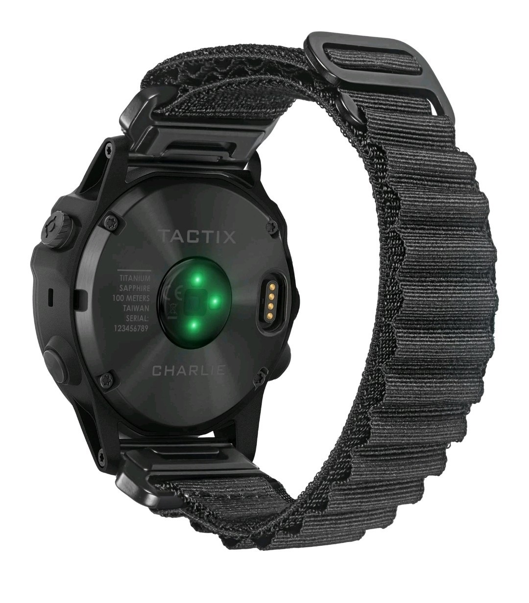 With Garmin, Rugged Woven Nylon Sport Band with G-hook Watch Band For fēnix/F...