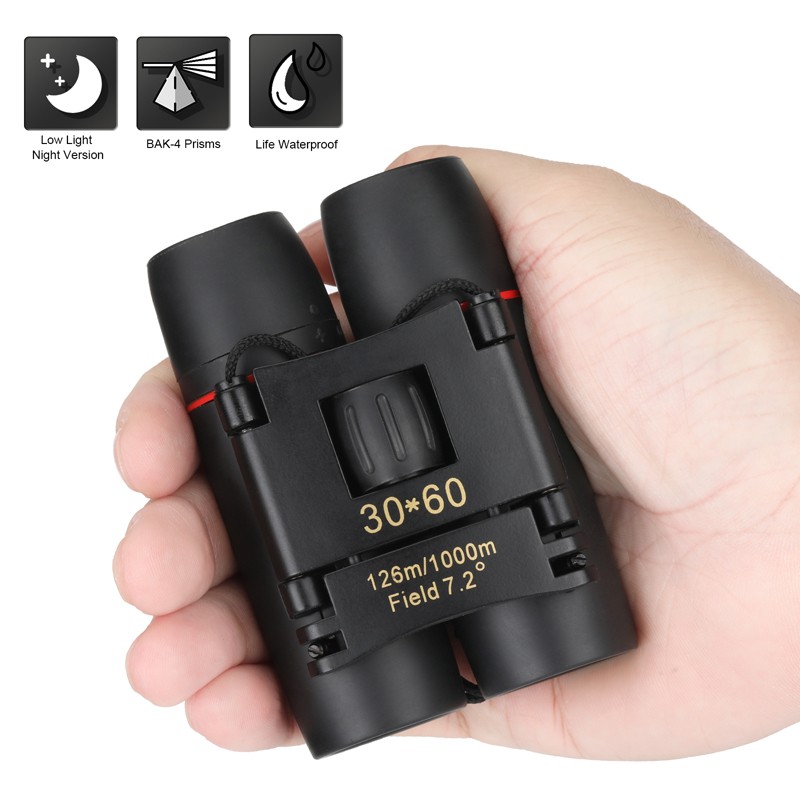 NEW BK-4 30X60 Binoculars Day/Night Vision Goggles Hunting Hiking Telescope USA
