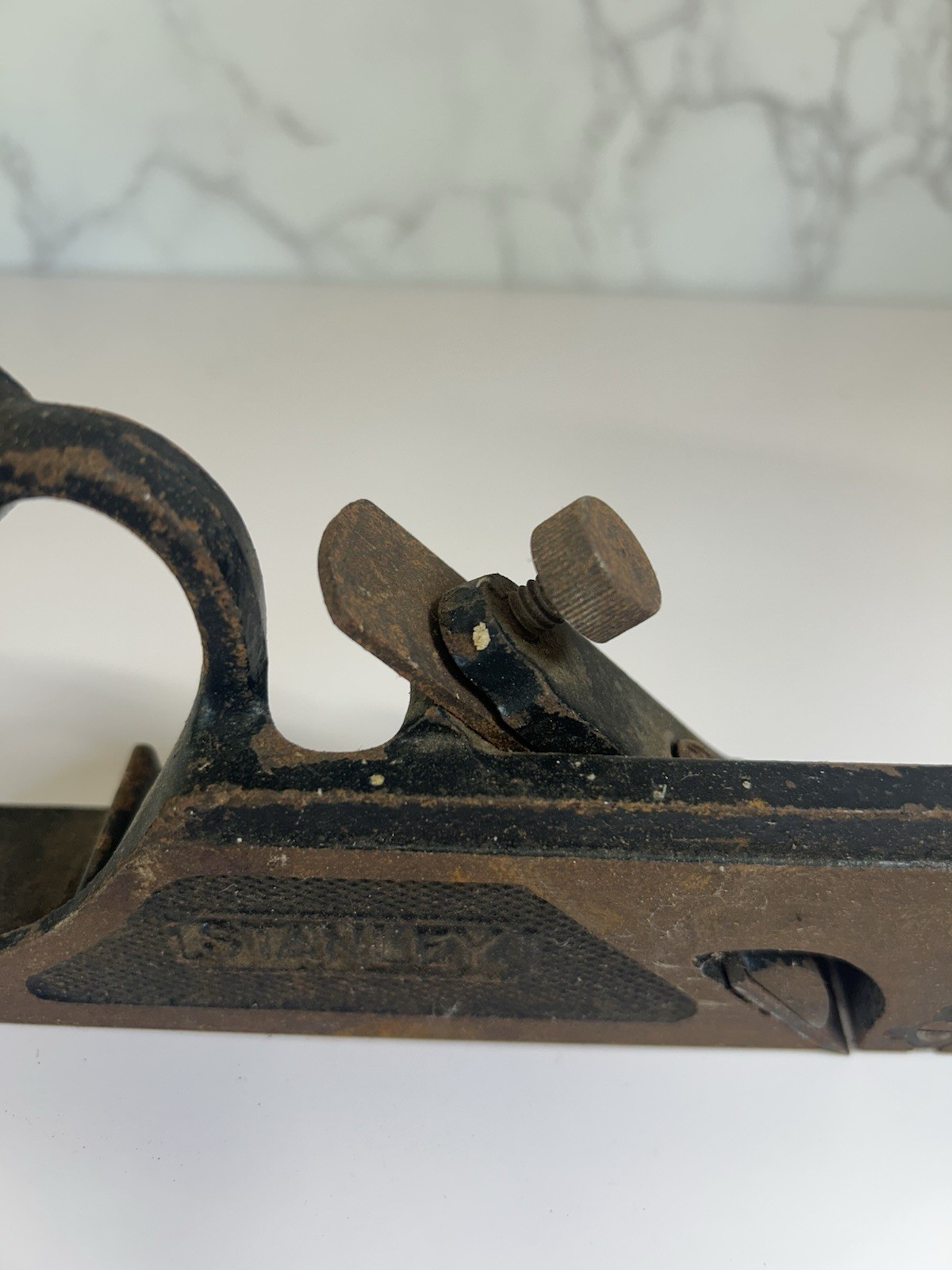 Stanley No 180 Rabbet Block Plane USA Adjustable Vintage Tool READ