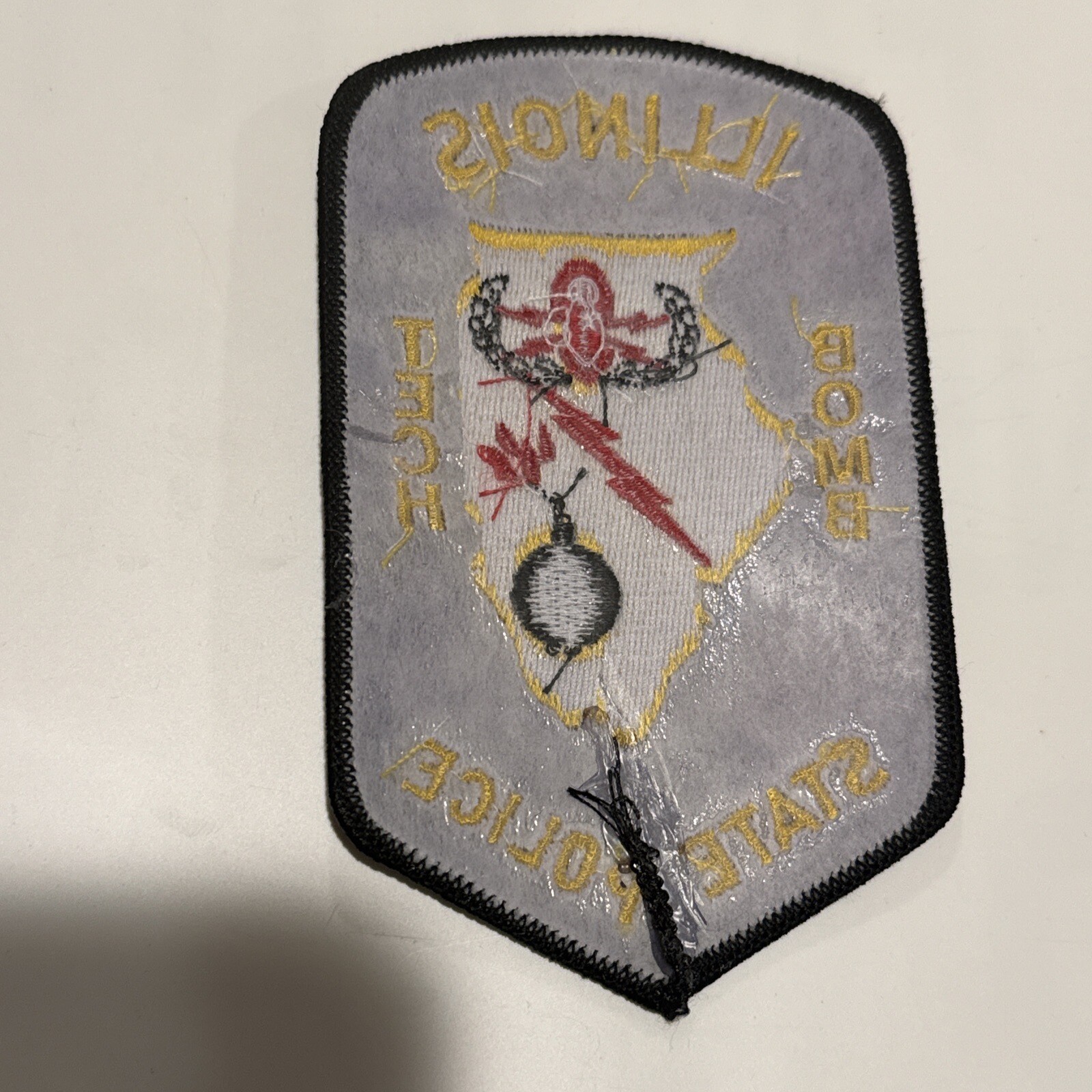 Illinois State Police Bomb Tech Shoulder Patch