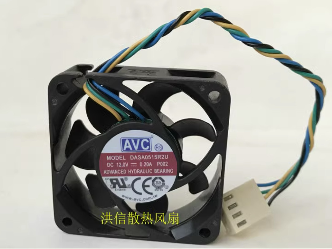 1Pcs for AVC DASA0515R2U cooling fan DC12V 0.20A 45*45*15MM 4pin PWM