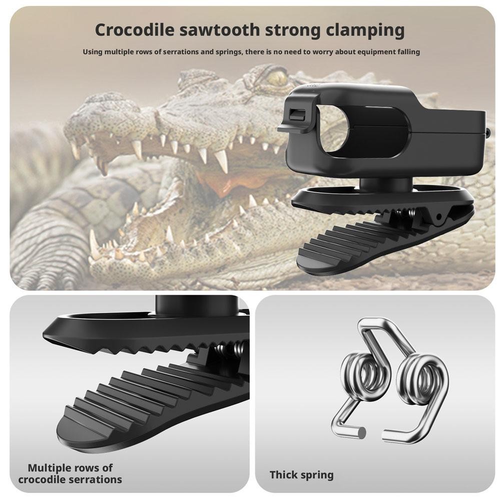 Osmo Nano Backpack Clip - Secure 360° Rotating Camera HO Mount T V5T0