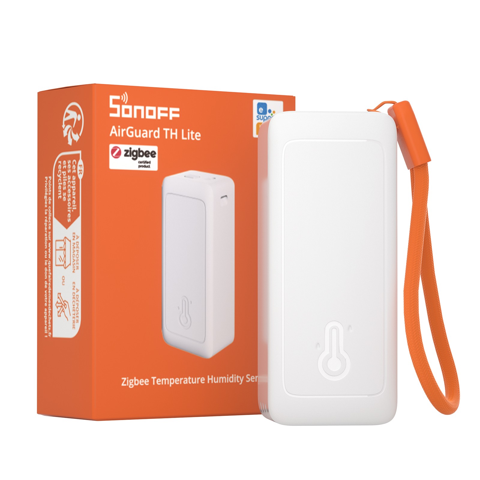 SONOFF Zigbee Temperature Humidity Sensor Smart Automation Dew Point VPD Monitor