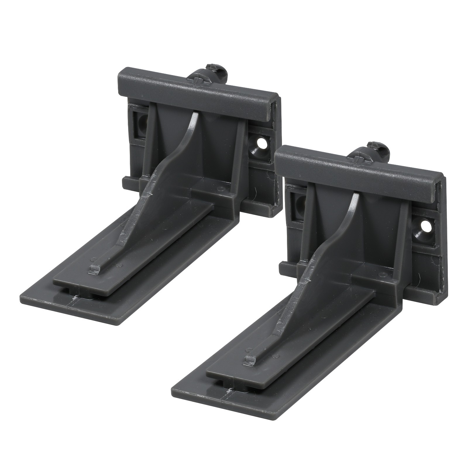 Pair of Rear Adjustable Mounting Bracket for DTC Undermount Slides