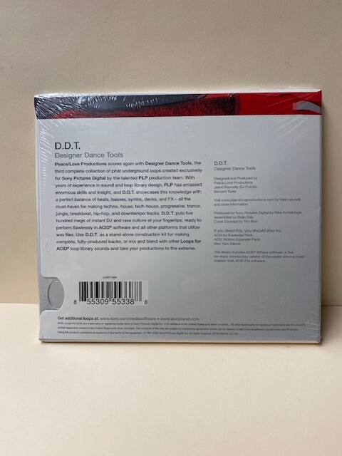 Sony_Loops For Acid_D. D. T. Designer Dance Tools