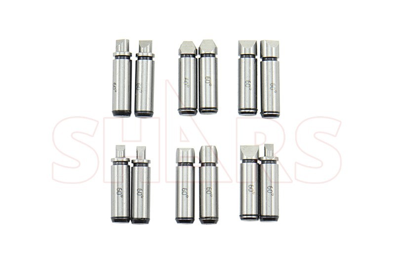 Shars 5mm Dia. Inch Thread Micrometer Anvils 1-6 Pairs Set TPI New !}