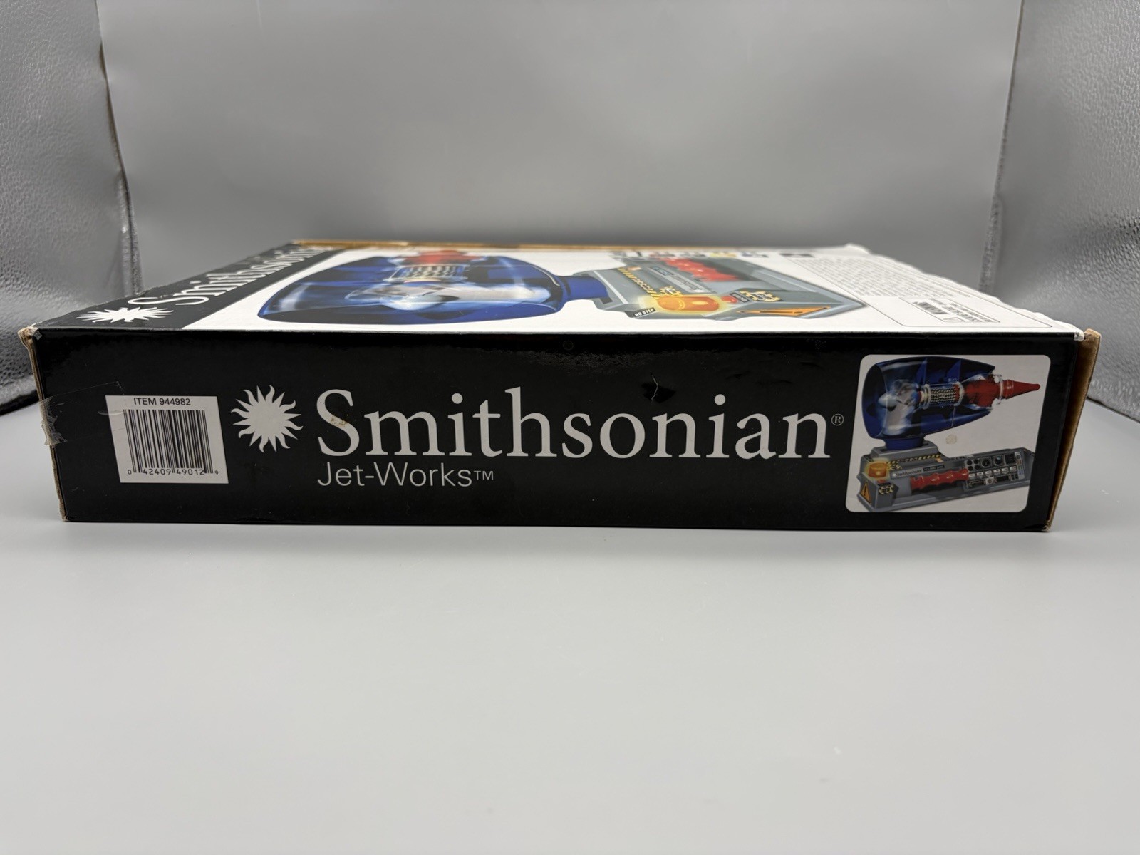 Smithsonian Jet-Works Jet Engine Building Kit STEM Science Model Lights NEW READ