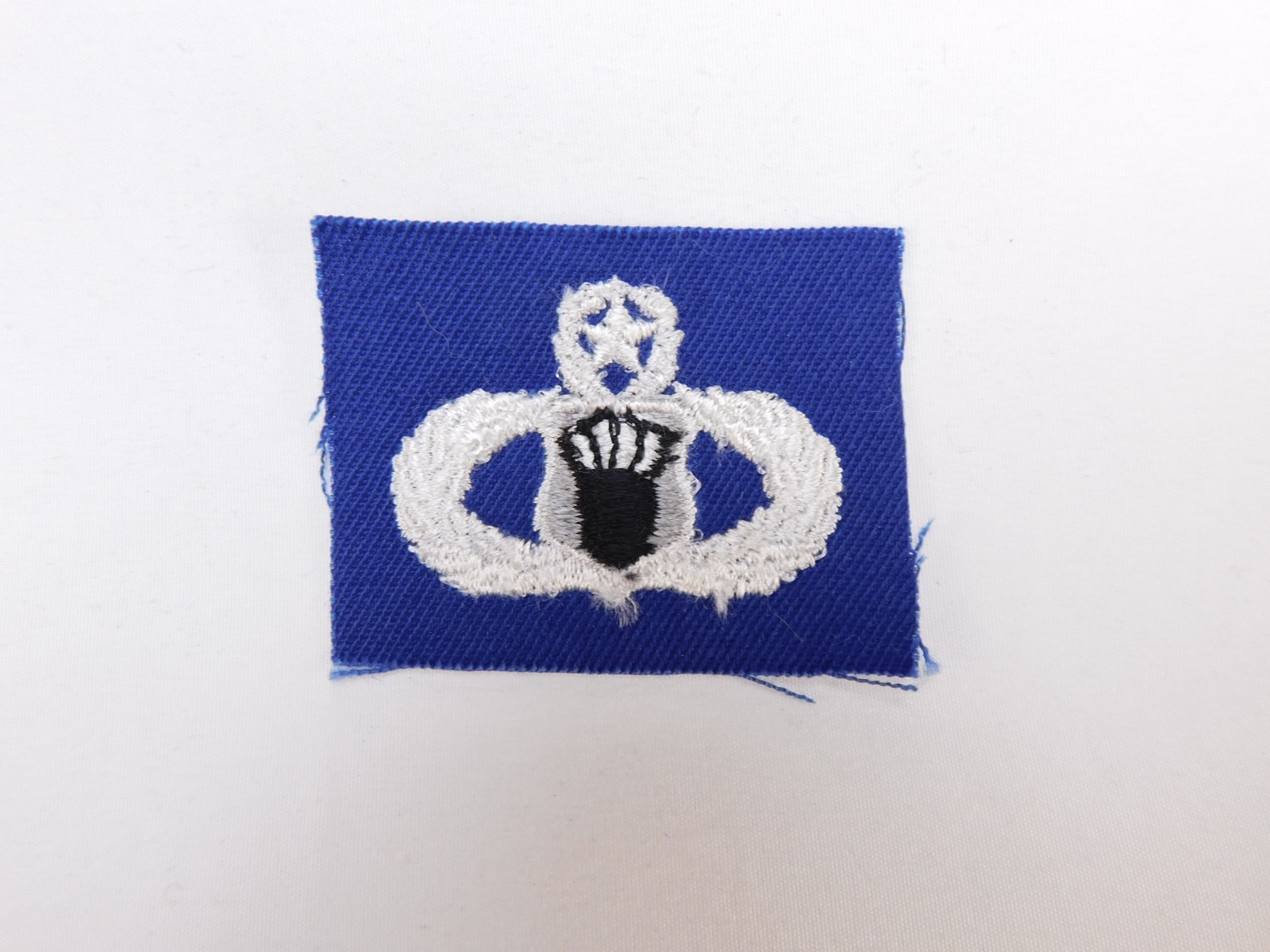 US Air Force USAF Master Air Traffic Controller Royal Blue Twill Patch