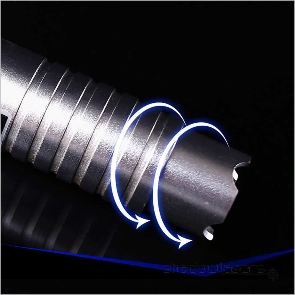 520nm-750 Adjustable Focus Laser Pointer Pen Light Visible Beam+Charger+Case